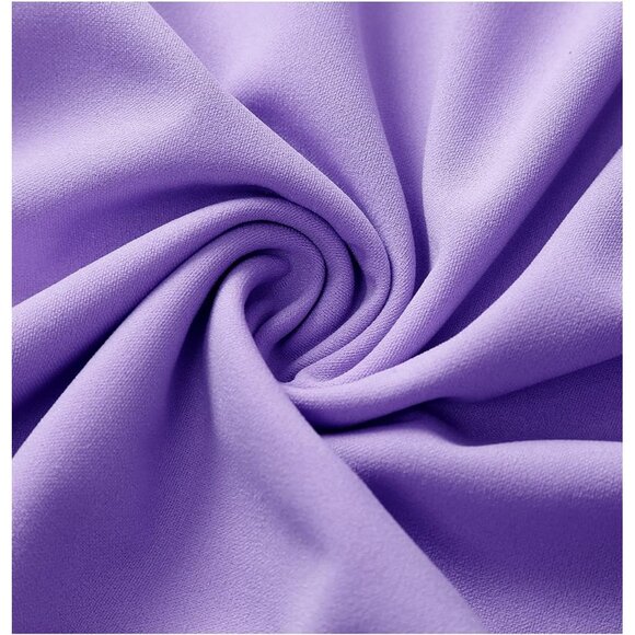 Dresstells Women's Lavender Modest Vintage Cocktail Formal Party Dresses - Picture 6 of 7